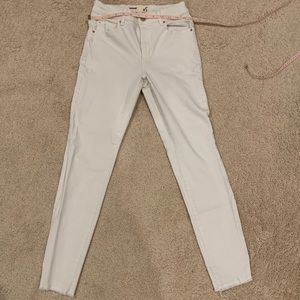 Soft white jeans
